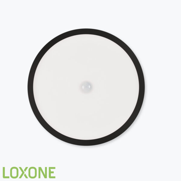 Product: 100287 - Loxone LED Plafondlamp RGBW Air Antraciet. Verkocht door Keysoft-Solutions - Hoofdafbeelding