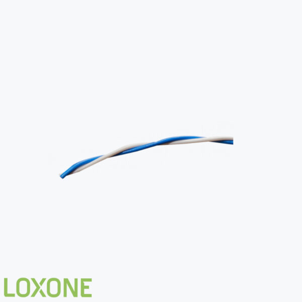 Product: 200300 - Loxone Doorverbindingskabel Blauw Wit 100m. Verkocht door Keysoft-Solutions - Hoofdafbeelding