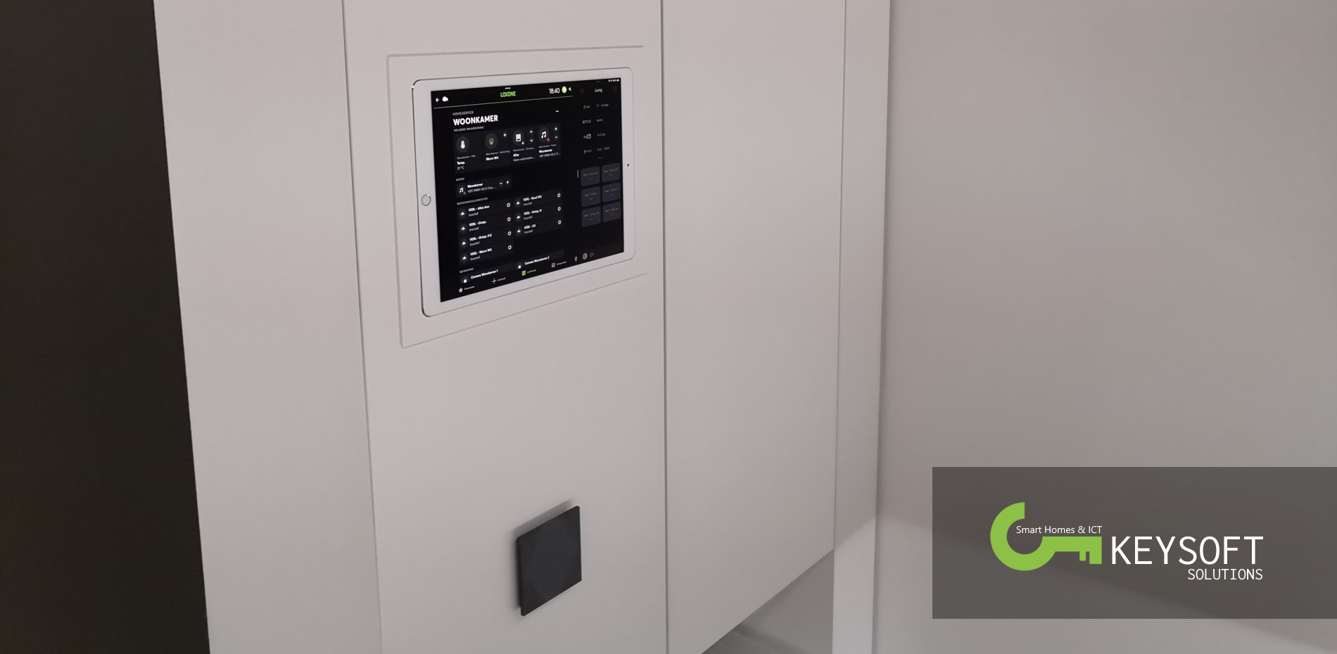 Keysoft-Solutions Smart Home Project - Woonhuis Visualisatie - Hoofdafbeelding