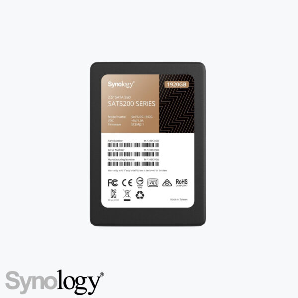 Product: SAT5200-1920G - Synology SAT5200 1920GB SSD. Verkocht door Keysoft-Solutions - Hoofdafbeelding