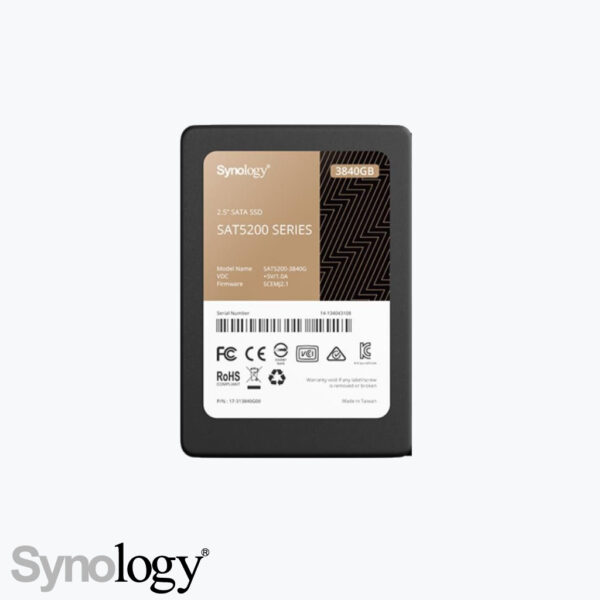 Product: SAT5200-3840G - Synology SAT5200 3840 GB SSD. Verkocht door Keysoft-Solutions - Hoofdafbeelding