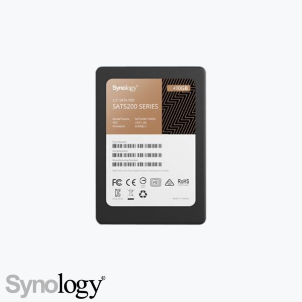 Product: SAT5200-480G - Synology SAT5200 480GB SSD. Verkocht door Keysoft-Solutions - Hoofdafbeelding
