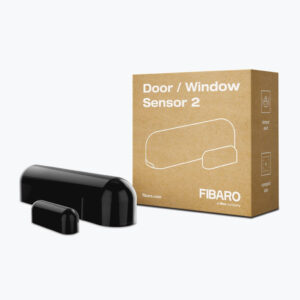 Product: FIB-FGDW-002-3-ZW5 - FIBARO Door Window Sensor Zwart. Verkocht door Keysoft-Solutions - Afbeelding 1