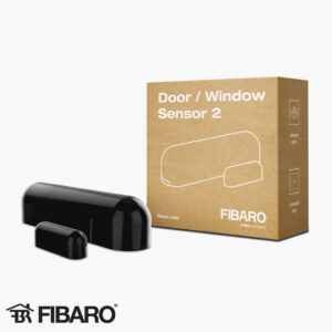 Product: FIB-FGDW-002-3-ZW5 - FIBARO Door Window Sensor Zwart. Verkocht door Keysoft-Solutions - Hoofdafbeelding