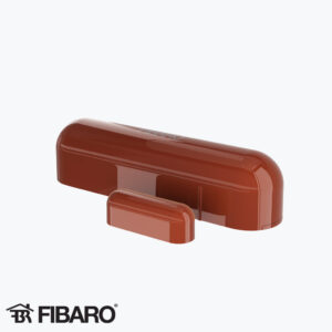 Product: FIB-FGDW-002-6-ZW5 - FIBARO Door Window Sensor Bruin. Verkocht door Keysoft-Solutions - Hoofdafbeelding