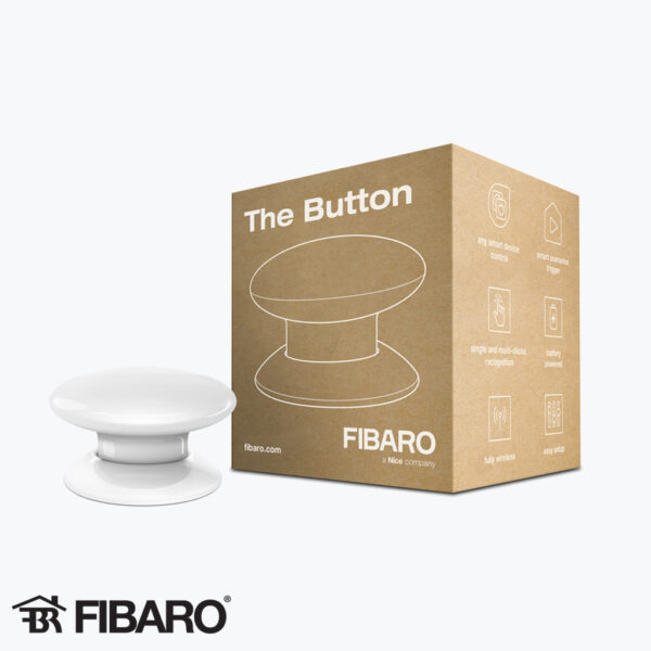 Product: FIB-FGPB-101-1-ZW5 - FIBARO The Button Wit. Verkocht door Keysoft-Solutions - Hoofdafbeelding