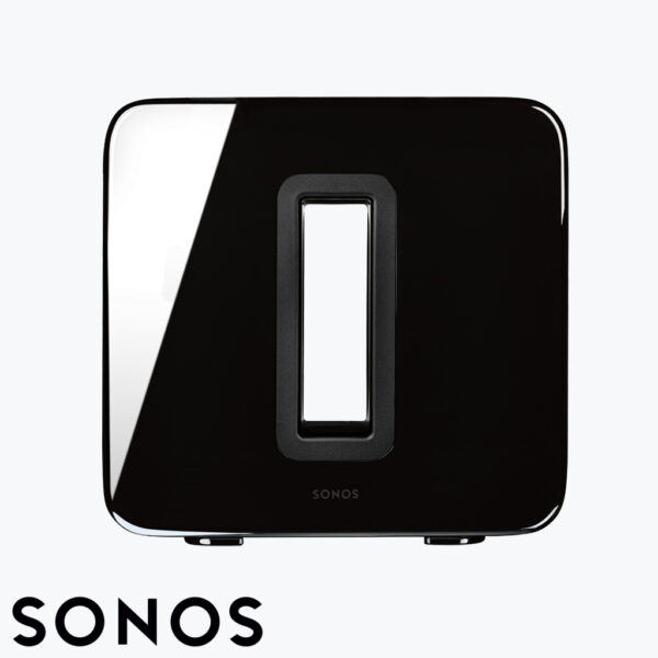 Product: SON-SUBG3EU1BLK - Sonos Sub Zwart. Verkocht door Keysoft-Solutions - Hoofdafbeelding
